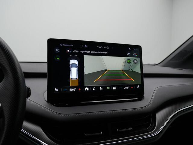 Skoda Enyaq iV 60 180 pk Sportline | Matrix LED | Stuur-/stoelverwarming | Geheugenstoel | Leder/alcantara | Navigatie