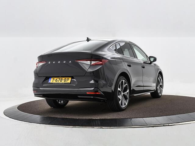 Skoda Enyaq iV Coupé 60 180pk Business Edition Plus · Apple/Android Car Play · Camera · Panoramadak · Dodehoek Detectie · Elek. Bestuudersstoel · Elek. Achterklep · 21'' Inch ·