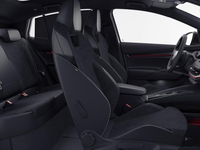 Skoda Enyaq iV coupé Sportline Elektromotor 210 kW / 286 PK SUV Elektri | Trekhaak wegklapbaar | 21'' Lichtmetalen Velgen | 2000,- inruilvoordeel !!