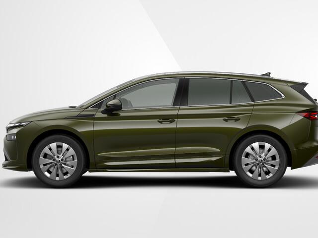 Skoda Enyaq iV Business Edition Elektromotor 210 kW / 286 PK SUV | Elektrisch inklapbare trekhaak | Achterbumper en dorpels in carosseriekleur |