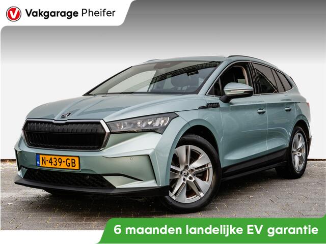 Skoda Enyaq iV 60 Panoramadak/ Stoel-stuurverwarming/ Camera/ Blindspot/ Carplay/ Keyless/ Half leer