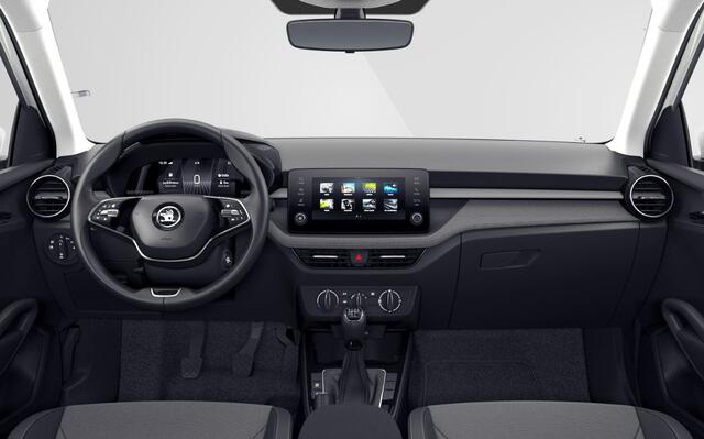 Skoda FABIA 1.0 TSI Selection/ 15" lichtmetalen velgen Rotare Aero, zilver/ Sunset