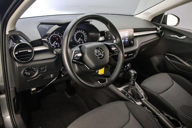 Skoda FABIA Ambition 1.0 TSI 110pk DSG Automaat Cruise control, Parkeersensoren, Stoelverwarming, Airco, LED koplampen, DAB, Radio, Bluetooth