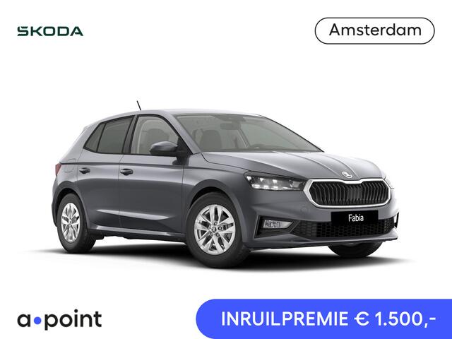 Skoda FABIA Selection 1.0 TSI 95 pk 5 versn. Hand | Getint glas | 15 inch lichtmetalen velgen