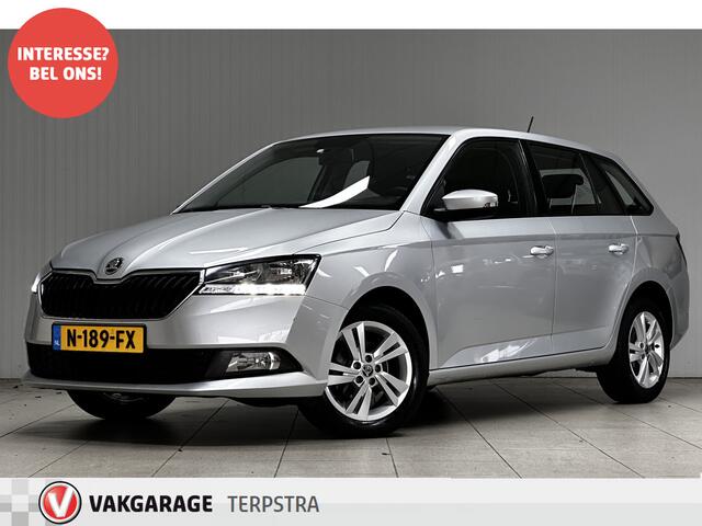 Skoda FABIA Combi 1.0 TSI Active/ 15'' LMV/ Apple + Android/ Airco/ Elek. pakket/ Isofix/ Bluetooth/ Multi. LEDER. Stuur/ Mistl./ PDC/ LED Dagrijverl.
