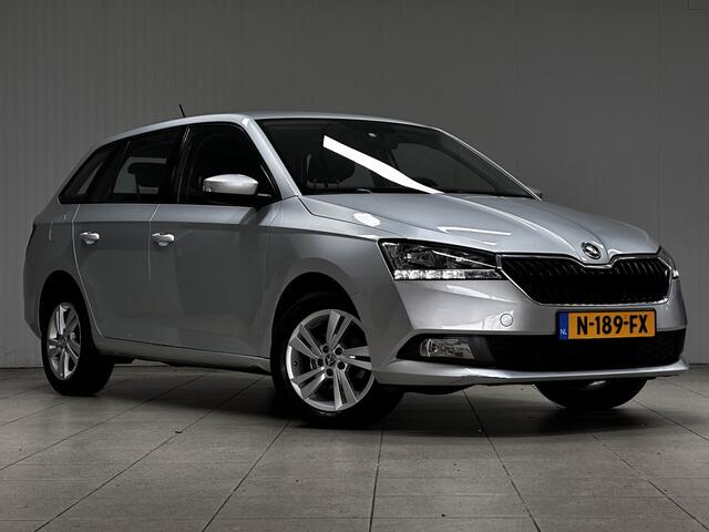 Skoda FABIA Combi 1.0 TSI Active/ 15'' LMV/ Apple + Android/ Airco/ Elek. pakket/ Isofix/ Bluetooth/ Multi. LEDER. Stuur/ Mistl./ PDC/ LED Dagrijverl.