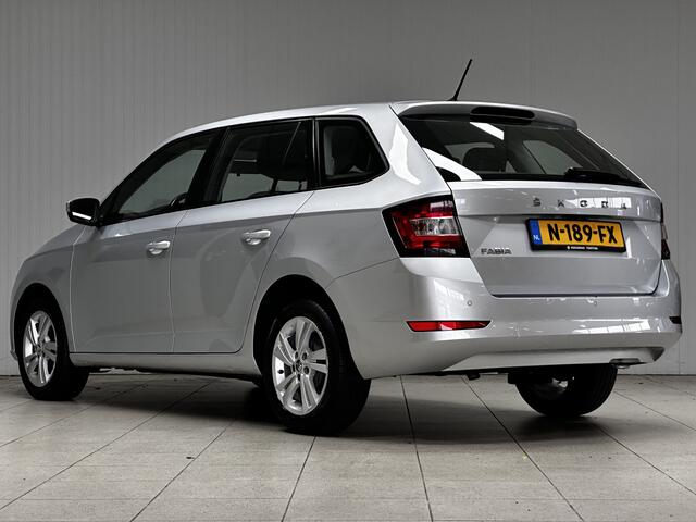 Skoda FABIA Combi 1.0 TSI Active/ 15'' LMV/ Apple + Android/ Airco/ Elek. pakket/ Isofix/ Bluetooth/ Multi. LEDER. Stuur/ Mistl./ PDC/ LED Dagrijverl.
