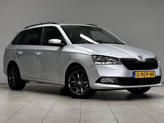 Skoda FABIA Combi 1.0 TSI Business Edition/ 16'' LMV/ Apple + Android/ DAB+/ Clima/ Cruise/ Elek. pakket/ Isofix/ Bluetooth/ Armsteun/ Multi. LEDER. Stuur/ Mistl./ PDC/ Extra getint glas/ Dakrails.