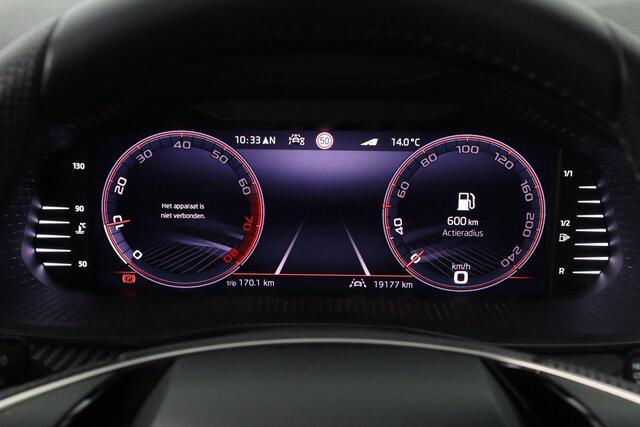 Skoda Kamiq Monte Carlo 1.0 TSI 85 kW / 115 pk | Panoramadak | Camera | Stoelverwarming | 18 inch | Keyless Entry | Elektrische Kofferklep | Draadloos Apple Carplay/Android Auto