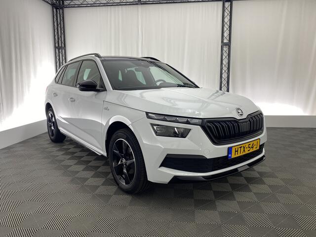 Skoda Kamiq 1.0 TSi Sport Monte Carlo Automaat | Apple Carplay | Pano-Dak | Camera | Climate Control |