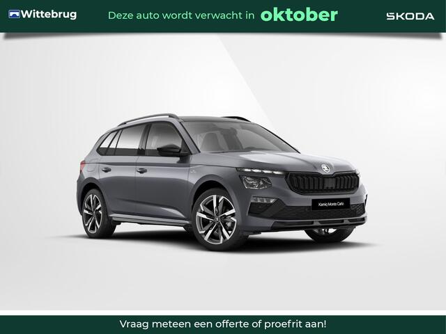 Skoda Kamiq 1.0 TSI Monte Carlo 18" lichtmetalen velgen / Travel assist / Navigatie pakket / Charging / ¤1500 inruilpremie