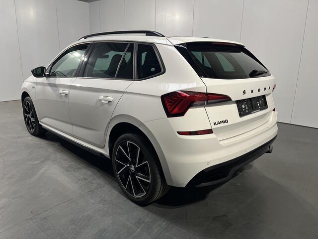 Skoda Kamiq 1.5 TSI Monte Carlo / AUTOMAAT/ PANO/ PARK. SENSOREN + CAMERA/ SMARTLINK/ LED/ CRUISE/ CLIMA/ 18" LMV/ STOEL VERWARM./ DAB