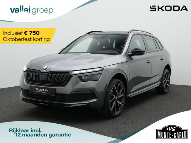 Skoda Kamiq 1.0 TSI 110 pk Monte Carlo | Panoramadak | Full LED koplampen | Achteruitrijcamera | Keyless | 18 inch