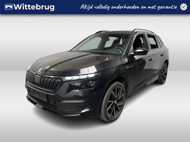 Skoda Kamiq 1.0 TSI Monte Carlo / AUTOMAAT/ PARK. SENSOREN/ CRYSTAL LIGHTING/ STOEL-STUURVERWARM./ SMARTLINK/ CLIMA/ DAB