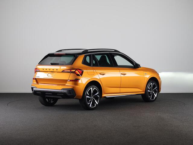 Skoda Kamiq Monte Carlo 1.0 TSI 115pk DSG-7 | 18 inch | Blind Spot | Navigatie | Adaptive Cruise | Panoramadak | Stoelverwarming |