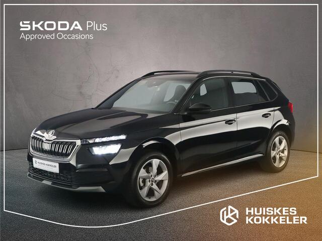 Skoda Kamiq Sport Business 1.0 TSI 110pk Trekhaak, Achteruitrijcamera, Cruise control, LED koplampen, Parkeersensor achter, App connect, Airco, DAB, Radio