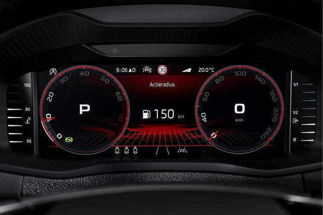 Skoda Karoq 1.5 TSI 150 PK ACT Sportline Business - Automaat | S/K-Panodak | Columbus pakket | Dig. Cockpit | Adapt. Cruise | Elek. Klep | Stuur-+Stoelverw. | Camera | NAV+App. Connect | ECC | LED | LM 19" | 3500