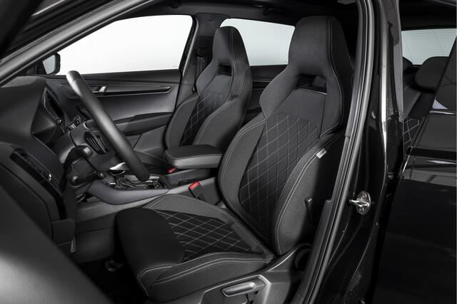 Skoda Karoq 1.5 TSI 150 PK ACT Sportline Business - Automaat | S/K-Panodak | Columbus pakket | Dig. Cockpit | Adapt. Cruise | Elek. Klep | Stuur-+Stoelverw. | Camera | NAV+App. Connect | ECC | LED | LM 19" | 3500