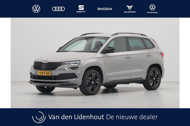 Skoda Karoq 1.5 TSI ACT 150pk DSG Sportline Business Navigatie CantonSound Stoelverwarming Camera Carplay Sideassist