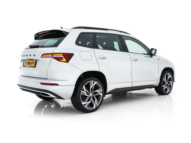 Skoda Karoq 1.5 TSI ACT Sportline Business Aut. *PANO | DIGI-COCKPIT | ADAPTIVE-CRUISE | FULL-LED | BLIND-SPOT | HEATED-SPORTSEATS | CAMERA | AMIENT-LIGHT | NAVI-FULLMAP | KEYLESS | DAB+ | SHIFT-PADDLES | PRIVACY-GLASS | 19''ALU*