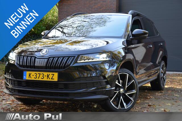 Skoda Karoq 1.5 TSI ACT Sportline Business Automaat/Navi/Audio installatie premium/Led/Pdc/Ecc/Stoelverwarming/Virtual Cockpit/Achteruitrijcamera/Cr-Control adaptief/Privacy-Glass/Panoramadak