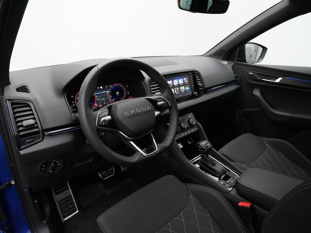 Skoda Karoq 1.5 TSI ACT 150 pk DSG Sportline Business | Matrix LED | Canton | Stuur-/stoelverwarming | Achteruitrijcamera | Navigatie