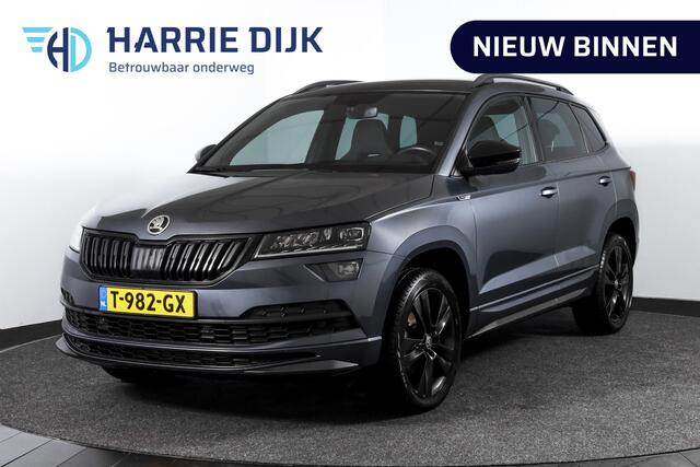 Skoda Karoq 1.5 TSI ACT Sportline Business 150 PK - Automaat | Trekhaak | Dig.Cockpit | Adapt.Cruise | Stoel-+Stuurverw. | Camera+PDC | NAV+App | LM 18'' |