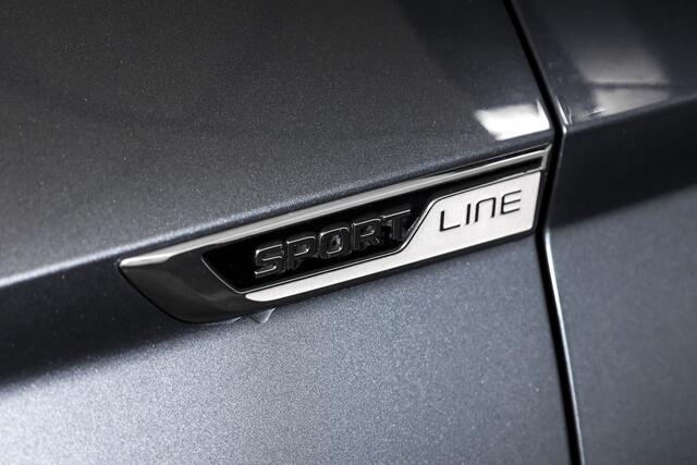 Skoda Karoq 1.5 TSI ACT Sportline Business 150 PK - Automaat | Trekhaak | Dig.Cockpit | Adapt.Cruise | Stoel-+Stuurverw. | Camera+PDC | NAV+App | LM 18'' |