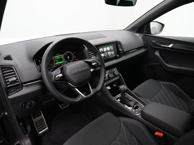 Skoda Karoq 1.5 TSI 150 pk DSG ACT Sportline Business | Panoramadak | Matrix LED | Stuur-/achterbankverwarming | Achteruitrijcamera | Adaptive Cruise
