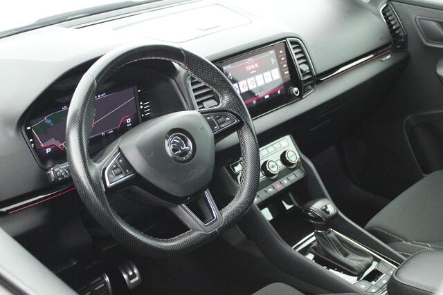 Skoda Karoq 1.5 TSI 150pk DSG ACT Sportline Business Trekhaak Camera Led Virtual Cockpit Keyless Navigatie
