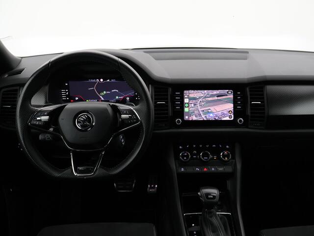 Skoda Kodiaq 1.5 TSI 150 PK DSG AUT. 7-PERS SPORTLINE *MAT ZWART* + ADAPTIVE CRUISE | VIRTUAL COCKPIT | CAMERA | 20 INCH