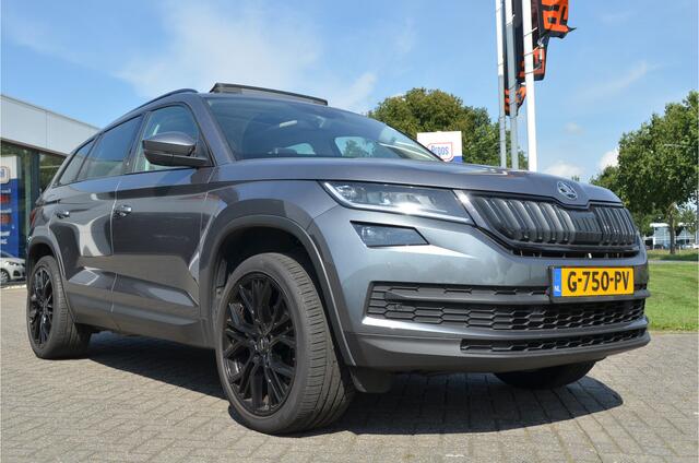 Skoda Kodiaq 1.5 TSI Business Pano | Trekhaak elektr | Leer / Alcantara | CANTON | a.Camera | Carplay | DAB | Stoelverwarming