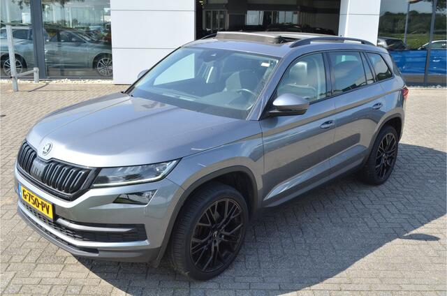 Skoda Kodiaq 1.5 TSI Business Pano | Trekhaak elektr | Leer / Alcantara | CANTON | a.Camera | Carplay | DAB | Stoelverwarming