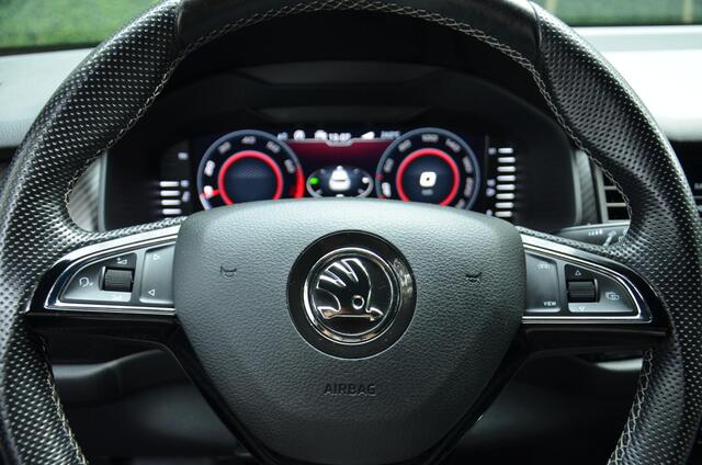 Skoda Kodiaq 1.5 TSI Sportline Business Navi/Led/Ecc/Pdc/Achteruitrij-camera/Half-Leer/Privacy-Glass/Cruise control adaptief/Elektrisch verstelb./Trekhaak-Wegklapbaar/ bestuurdersstoel met geheugen/Virtual Cockpit