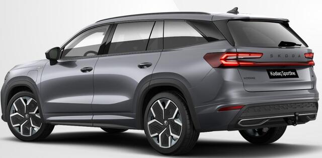 Skoda Kodiaq Sportline Business "Wordt verwacht" 1.5 TSI PHEV 204pk DSG Automaat Trekhaak, Panoramadak, Verwarmde voorruit, Adaptive cruiese control, Achteruitrijcamera