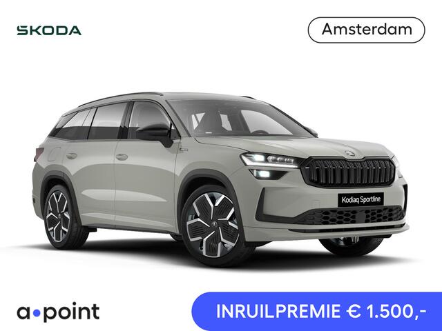 Skoda Kodiaq Sportline Business PHEV 1.5 TSI 204 pk 6 versn. DSG | Panoramadak | Trekhaak | Comfort Pakket | Winter Pakket | 20 inch lichtmetalen velgen