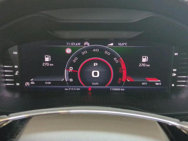 Skoda Kodiaq 1.5 TSI Sportline Business 7p. / AUTOMAAT/ PANO/ ELEK. TREKHAAK/ CAMERA/ PARK. SENSOREN/ MEMORY SEATS/ LED/ VIRTUAL COCKPIT/ STOELVERWARM./ SMARTLINK/ NAVI/ CLIMA/ 19" LMV