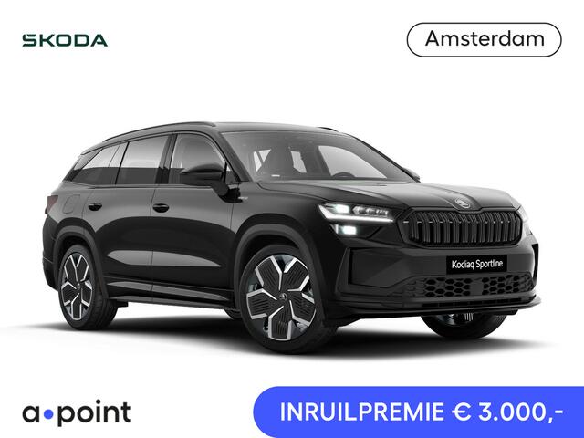 Skoda Kodiaq Sportline Business PHEV 1.5 TSI 204 pk 6 versn. DSG | Panoramadak | Comfort pakket | Light & view | Trekhaak wegklapbaar | Winter pakket | 20 inch lichtmetalen velgen