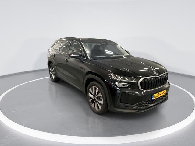Skoda Kodiaq 1.5 TSI 150pk DSG MHEV Business Edition 7p. · Apple/Android Car Play · Camera · Elek. Trekhaak · Elek. Achterklep · Elek. Bestuurdersstoel · 19'' Inch · Garantie t/m 13-07-2029 of 100.000km