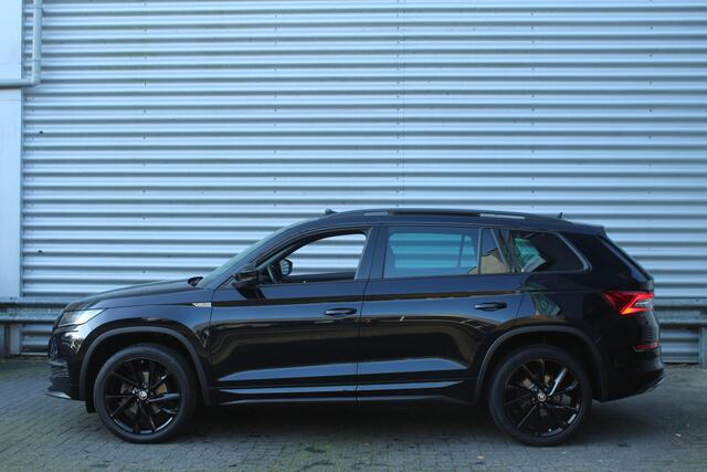 Skoda Kodiaq 1.5 TSI 150pk Sportline Business 7p. DSG7 NL-Auto NAP Panoramadak Clima Cruise Navi Camera Canton LMV Stoelverwarming Trekhaak 1800kg