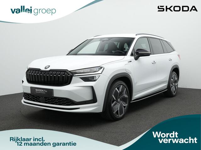 Skoda Kodiaq 1.5 TSI 204 pk DSG Sportline Business | Adaptief onderstel | Matrix LED | Geheugenstoel | Achteruitrijcamera | Leder/alcantara | Stoelverwarming | 20 inch