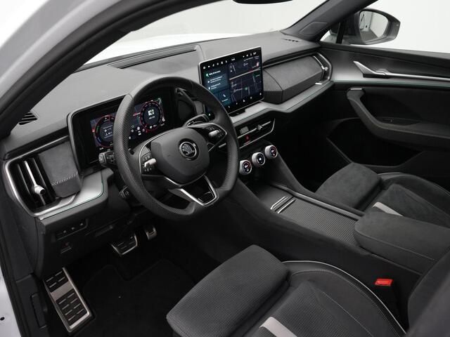 Skoda Kodiaq 1.5 TSI 204 pk DSG Sportline Business | Adaptief onderstel | Matrix LED | Geheugenstoel | Achteruitrijcamera | Leder/alcantara | Stoelverwarming | 20 inch