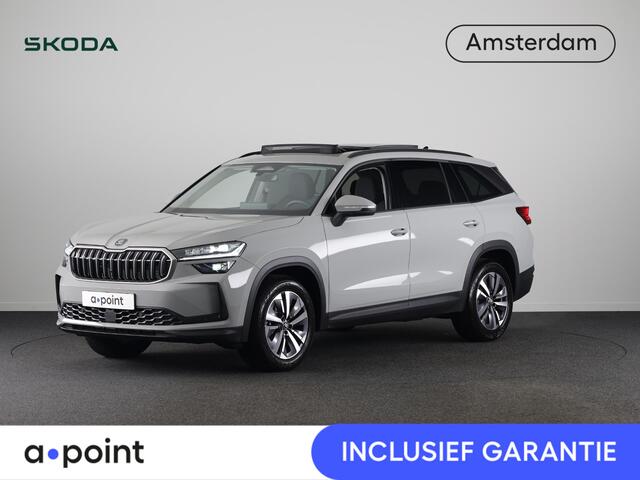 Skoda Kodiaq 1.5 TSI MHEV Business Edition 7p. 150 pk Automaat (DSG) | 7-Persoons | Panoramadak | Verlengde garantie | Navigatie | Trekhaak (wegklapbaar) | Parkeersensoren | Achteruitrijcamera | Matrix LED koplampen |