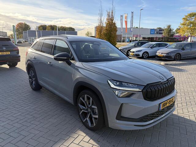Skoda Kodiaq 1.5 TSi 204 Pk Automaat PHEV Sportline Business | Panoramadak | Trekhaak | Stoel Verwarming | Canton Audio | Carplay | Elektrische Achterklep | 20 Inch | 17.782 Km!