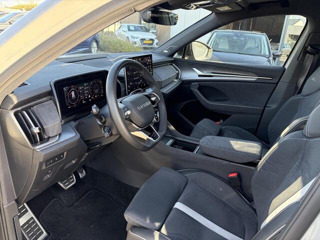 Skoda Kodiaq 1.5 TSi 204 Pk Automaat PHEV Sportline Business | Panoramadak | Trekhaak | Stoel Verwarming | Canton Audio | Carplay | Elektrische Achterklep | 20 Inch | 17.782 Km!