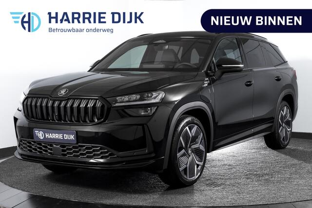Skoda Kodiaq 1.5 TSI PHEV Sportline Business | DCC+ | Elek. Trekhaak | Dig. Cockpit | Adapt Cruise | Memory | Winterpakket | Camera | NAV + App. Connect | ECC | DAB | Elek. Klep | LM 20" | 3559