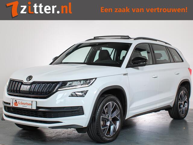 Skoda Kodiaq 1.5 TSI Sportline Business, 7-Persoons, Panoramadak, Stoel/stuurverwarming, Apple Carplay/Android Auto, ACC, Leder/Alcantara,