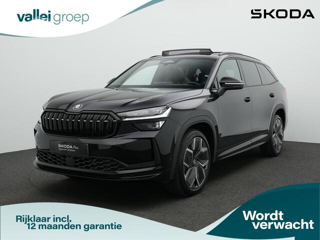 Skoda Kodiaq 7 pers. 1.5 TSI MHEV 150 pk DSG Sportline Business | Panoramadak | Geheugenstoelen | Head-up display | Matrix LED | Rondomzicht camera | Canton | Stuur-/achterbankverwarming