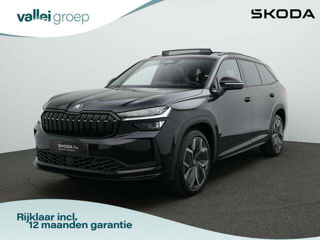 Skoda Kodiaq 7 pers. 1.5 TSI MHEV 150 pk DSG Sportline Business | Panoramadak | Geheugenstoelen | Head-up display | Matrix LED | Rondomzicht camera | Canton | Stuur-/achterbankverwarming
