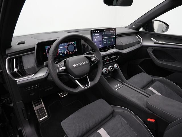 Skoda Kodiaq 7 pers. 1.5 TSI MHEV 150 pk DSG Sportline Business | Panoramadak | Geheugenstoelen | Head-up display | Matrix LED | Rondomzicht camera | Canton | Stuur-/achterbankverwarming